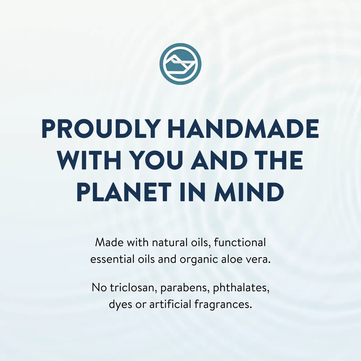 Made with natural oils